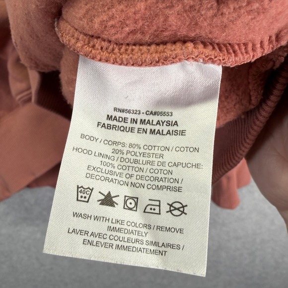 Nike Hoodie Womens Medium Red Phoenix Fleece Oversized Pullover Center Swoosh - Picture 6 of 8